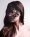 Teschio Black Masquerade Mask