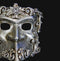 Bauta Barocco Silver Masquerade Mask