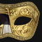 Colombina Art Deco Black Masquerade Mask