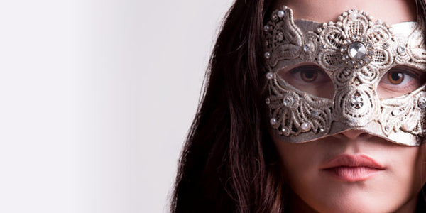 Masquerade Party mask Venetian of Realistic Silicone Algeria
