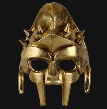 The Gold Gladiator Masquerade Mask