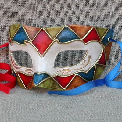 Colombina New Harlequin 3 Masquerade Mask