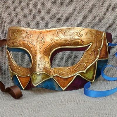 Colombina New Harlequin 6 Masquerade Mask