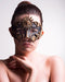 Colombina Barocco Sole Bronze Masquerade Mask
