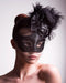 Dolce Rosa Black Masquerade Mask