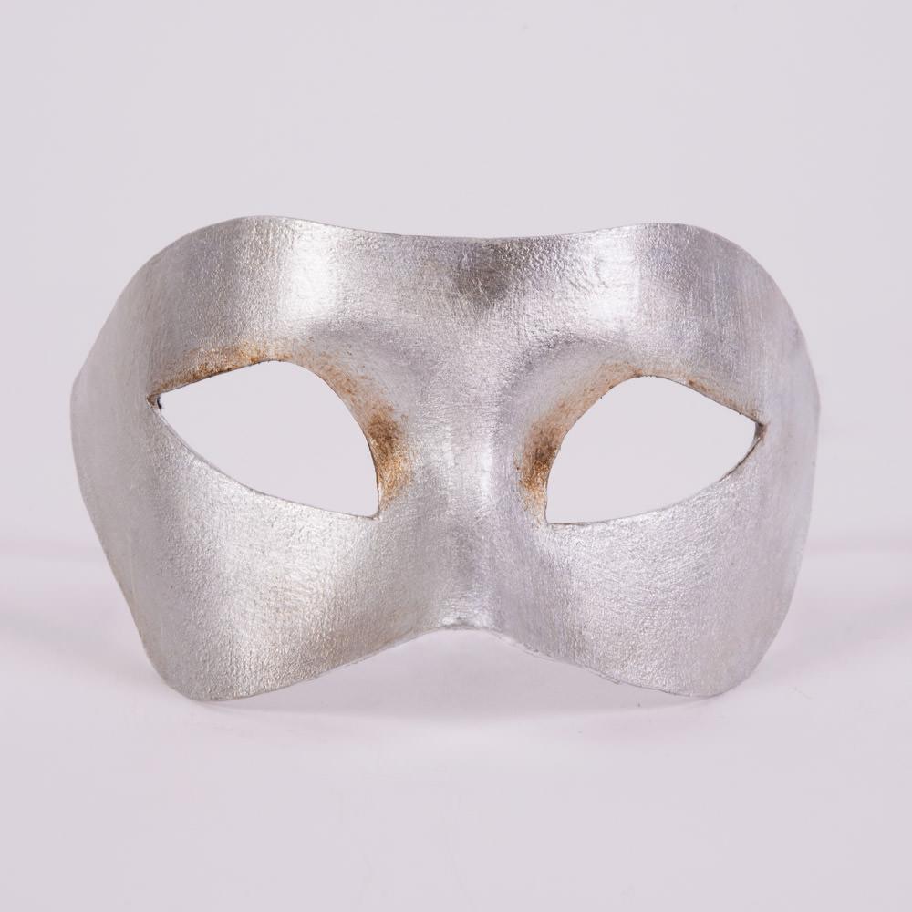 Colombina Piana Silver Masquerade Mask