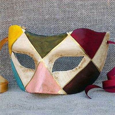 Colombina Harlequin 1 Masquerade Mask