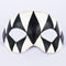 Estro Harlequin Black & White Masquerade Mask