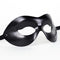 Aviator Leather Black Masquerade Mask