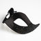 Colombina Assimetrica Black Masquerade Mask