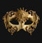 Colombina Barocco Sole Gold Masquerade Mask