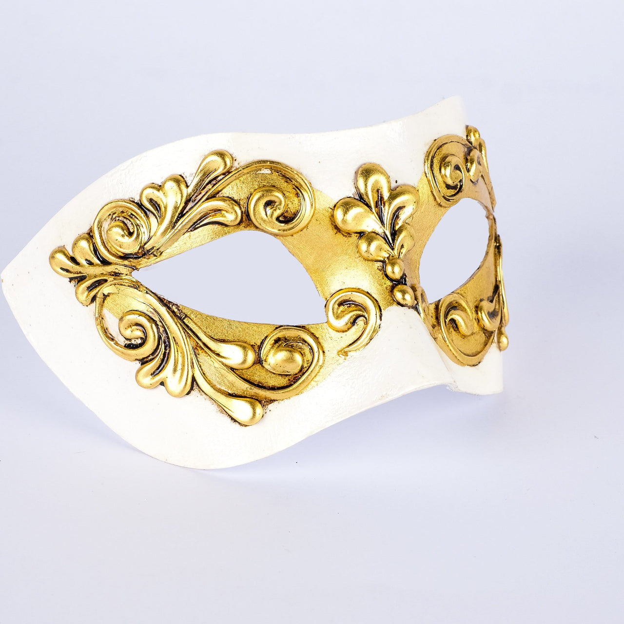 Colombina Occhi Gold Masquerade Mask