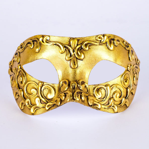 Colombina Stucchi Gold Masquerade Mask
