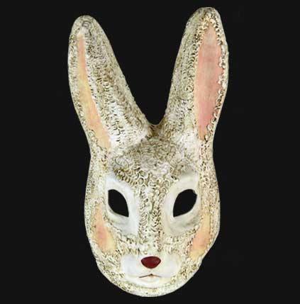 Coniglio Bianco Masquerade Mask