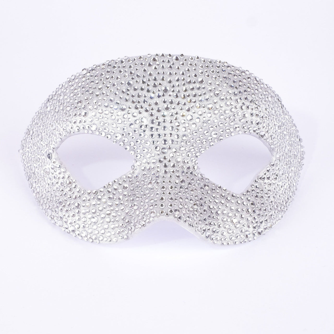 Estro Strass Silver Masquerade Mask