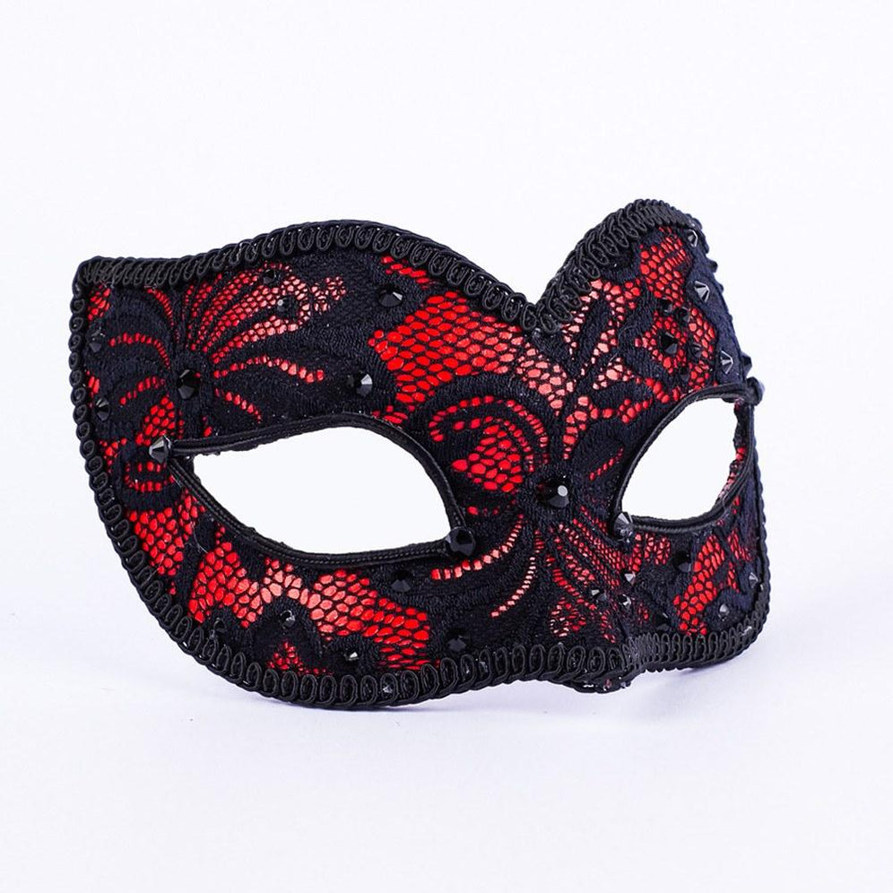 Red Masquerade Masks - Red Venetian Masks | VIVO Masks