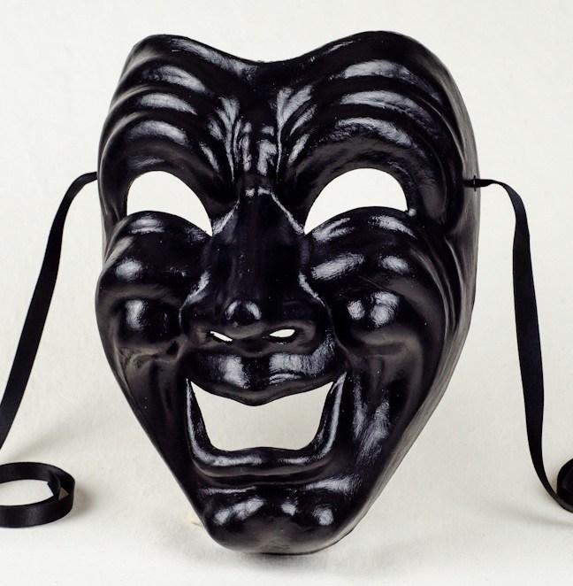 Tragic Comedian Masquerade Mask