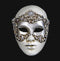 Volto Barocco Silver Masquerade Mask