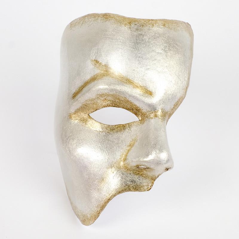 Phantom of the Opera Silver Masquerade Mask