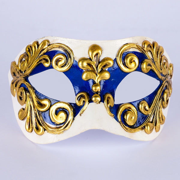Colombina Occhi Blue Masquerade Mask