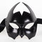 Devil Leather Black Masquerade Mask